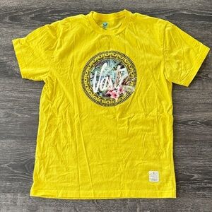 Yellow Graphic Short Sleeve Tee